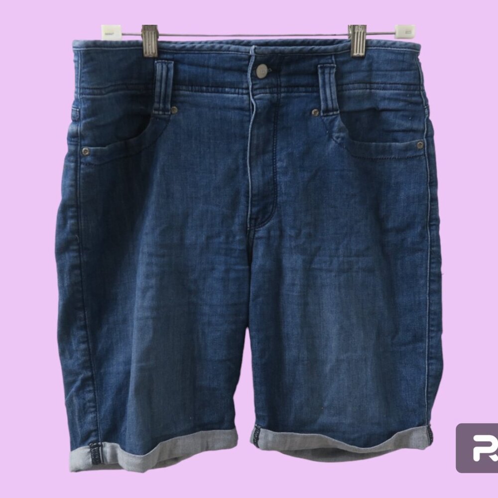 Not Your Daughter Jeans NYDJ Lavish mdtfsh8195 NYDJ Women's High Rise Short 6 - Picture 9 of 9